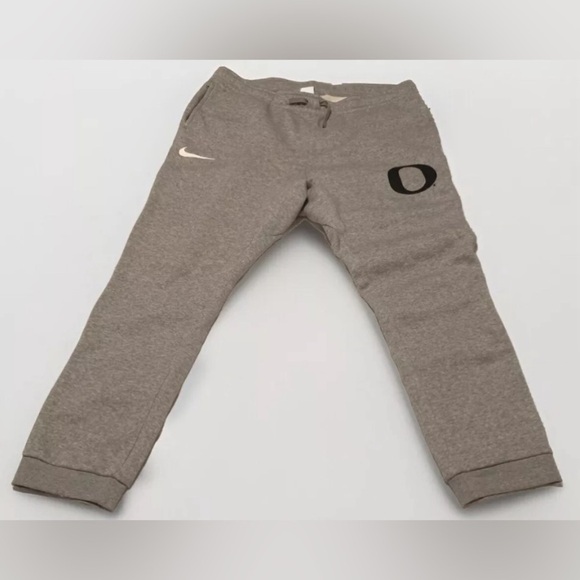 Nike Other - Nike Oregon Ducks Team Men’s Gray Joggers Sport Sweats Swoosh Logo XXL